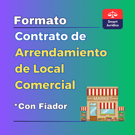 Formato Contrato de Arrendamiento para Local Comercial con Fiador. México